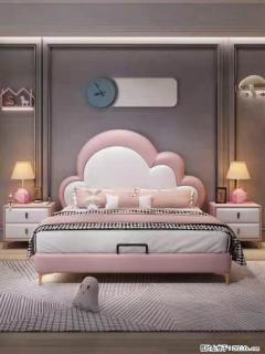 佛山大厂货，高质量仿真皮，实木床边，高密度海绵，带实木床板，全新包装，特价处理 - 贺州28生活网 hezhou.28life.com